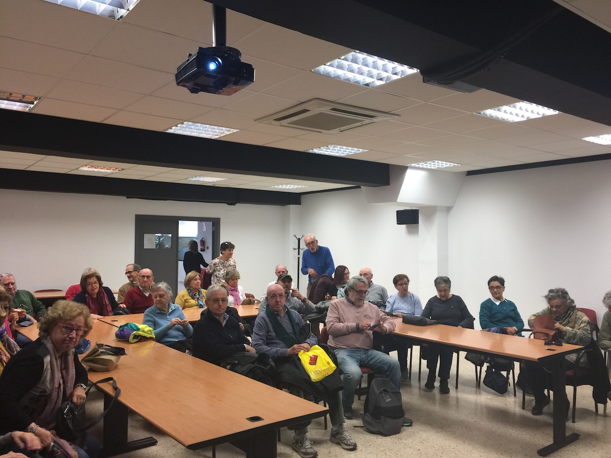 Salida de campo a Gandia de los alumnos de Nau Gran “Sociedad y territorio”